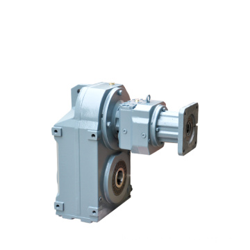 F67 helical parallel shaft speed gearbox with servo input flange